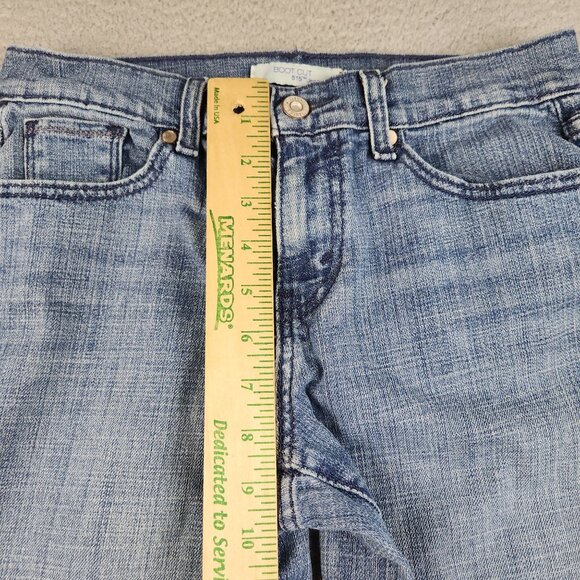 Levi's 515 Bootcut Jeans Women's 4 M Stretch Denim Pants Blue Medium Wash Flare - Picture 5 of 11